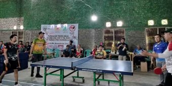 Ratusan Peserta Ikuti Turnamen Tenis Meja di Bangkalan