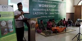 Lazisnu Jombang Gelar Workshop Accounting dan Fundrasing se-Jatim