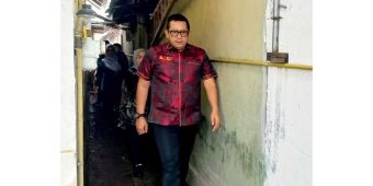 Lewati Gang Sempit, Pj Wali Kota Mojokerto Sambangi Rumah Penyandang Disabilitas