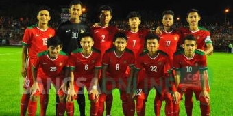 Timnas U-19 Ditahan Imbang Persibo Bojonegoro, Wasit Keluarkan Dua Kartu Merah