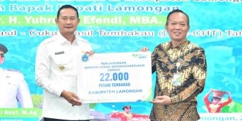 Melalui Dana Cukai, Pemkab Lamongan Berikan Jamsos Ketenagakerjaan untuk 22 Ribu Petani Tembakau