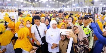 May Day 2026: Gubernur Khofifah Ajak Kolaborasi Industri dan Pekerja