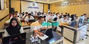 30 P3K Kantah Kabupaten Probolinggo Ikuti Asesmen Kompetensi Serentak via CBT dan CCTV Terpusat