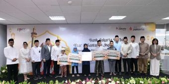 Bank Jakarta Salurkan Rp1,7 Miliar Santunan Ramadhan dan Siapkan Posko Mudik