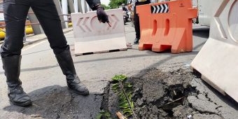 BBPJN VIII Secepatnya Benahi Badan Jembatan Kedunglarangan yang Ambles