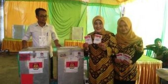 Istri Calon Bupati Jombang Nyono Suharli Optimis Paslon Nomor 2 Menang