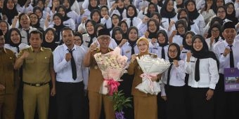 Wali Kota Kediri Serahkan SK PPPK Paruh Waktu kepada 2.595 Aparatur