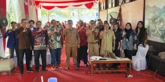 Disporabudpar Nganjuk Gelar Kajian Benda dan Sejarah Museum Anjuk Ladang: Upaya Naik ke Tipe A