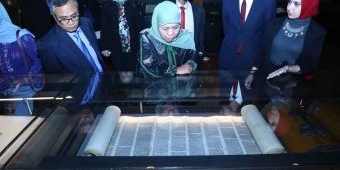 Gandeng Bibliotheca Alexandrina, Gubernur Khofifah Kenalkan Turots Karya Ulama Indonesia