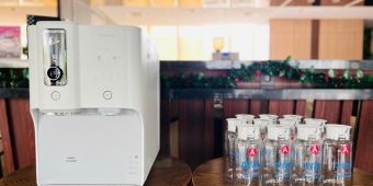 Ramah Lingkungan, Dafam Pacific Caesar Surabaya Jadi Hotel Bebas Botol Plastik Sekali Pakai