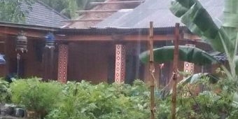 Angin Ribut Serang Sejumlah Rumah di Pacitan
