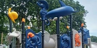 Alun-Alun Kota Probolinggo Jadi Objek Wisata Permainan Anak