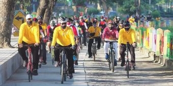 ​Jalur Sepeda Wisata Kota Madiun Baru Mencapai 80 Persen