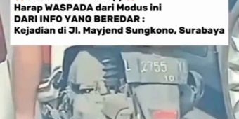 Viralnya Video Pengendara Tebar Paku Pakai Sandal, Polrestabes Surabaya Lakukan Penyelidikan