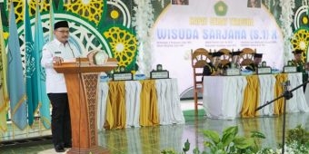 Hadiri Wisuda S1 STAI Nurul Huda, Bupati Karna Ajak Wisudawan Ikut Wujudkan Situbondo Berjaya