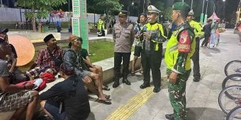 Pastikan Kamtibmas di Sidoarjo Tetap Aman, TNI-Polri dan Satpol PP Gelar Patroli Gabungan