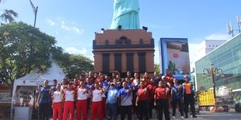 Sinergi Hadapi Pengamanan Nataru 2026, KAI Daop 7 Madiun Gelar Olahraga Bersama Stakeholder