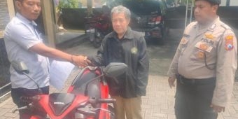 Hilang 2 Minggu, Motor Milik Guru di Lamongan Ditemukan Polisi di Area Semak-Semak