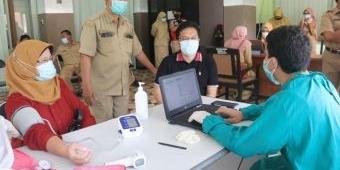 Gelar ​Vaksinasi Tahap II, Pemkot Pasuruan Terima Tambahan 520 Vial Vaksin Sinovac