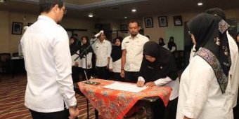 Plt Wali Kota Pasuruan Lantik 11 Pejabat Fungsional