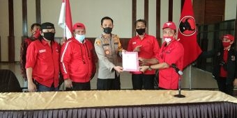 DPC PDIP Nganjuk Desak Polisi Usut Tuntas Aktor Pembakaran Bendera