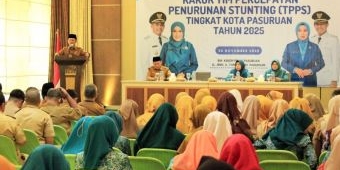 Buka Rakor, Wakil Wali Kota Pasuruan Ajak Perkuat Upaya Turunkan Stunting di Tahun 2026