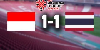 Hasil Piala AFF 2022: Indonesia vs Thailand Seri 1-1