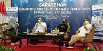 Peringati HPN, PWI Ngawi Gelar Sarasehan Hadirkan Bupati Ony dan Dahlan Iskan