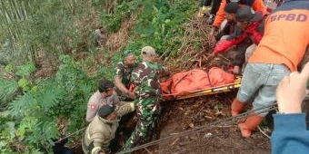 Truk Fuso Masuk Jurang 30 Meter di Raya Payung Songgoriti, Sopir Tewas Terjepit Bodi Kendaraan