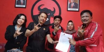 Kang Marhaen Daftarkan Diri Sebagai Bacabup Nganjuk Melalui PDIP