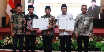 Pemkot Pasuruan dan Ombudsman RI Teken MoU Peningkatan Kualitas Pelayanan Publik