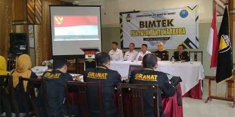 Samakan Persepsi soal Pemberantasan Narkoba, Ormas Granat Kota Kediri Gelar Bimtek