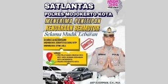 Polres Mojokerto Kota Terima Penitipan Motor-Mobil Gratis