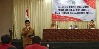 Harapan Wakil Wali Kota Pasuruan di Sosialisasi DTKS