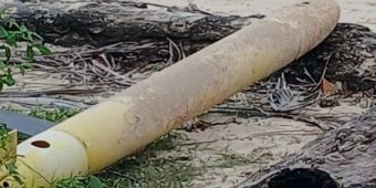Bukan Rudal, Polisi Ungkap Benda Misterius di Pantai Kangean Sumenep Ternyata ini