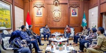 Terima Audiensi Rumah BUMN, Pj Gubernur Jatim Ajak Berdayakan UMKM Tembus Pasar Ekspor