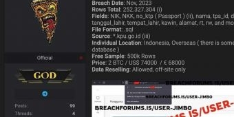 Hacker Bobol Website KPU dan Jual Data DPT Hingga Rp1,1 Miliar