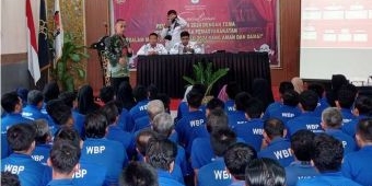 KPU Pasuruan Gelar Sosialisasi di Rutan Kelas II Bangil