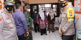 Dandim Bareng Wabup Sumenep Tinjau Puskesmas Penyanggah Penanganan Covid-19
