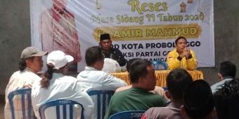 Anggota DPRD Kota Probolinggo Serahkan Bantuan Mesin Air Bor untuk Warga
