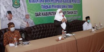 Berangkatkan Kafilah MTQ XXIX Jatim, Wakil Bupati Sumenep Harapkan Penampilan Terbaik