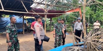Polres Pasuruan dan Tim Gabungan Grebek Lokasi Judi Sabung Ayam, 1 Arena Dibakar