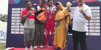 Wiji Lestari, Atlet Sepeda BMX Asal Blitar Raih Perunggu Asian Games 2018