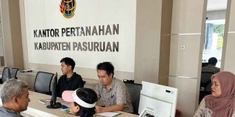 Pelataran Kantah Kabupaten Pasuruan Layani Pendaftaran ROYA dan SKPT