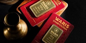 Naik Tipis, Harga Emas Waris Sampoerna 1 Gram Hari Ini Rp1.955.000