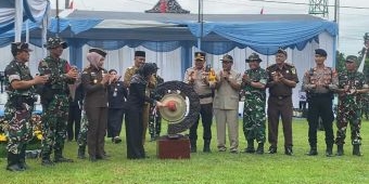 TMMD ke-127 Kediri Dimulai, Fokus Bangun Infrastruktur Desa