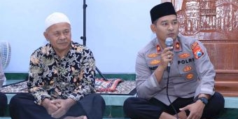 ​Jumat Curhat, Wakapolres Ngawi Berpesan Waspada Terhadap Pelaku Curanmor di Bulan Ramadhan