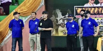 Buka Lomba Drumband, Gus Ipul Ajak Warga Kota Pasuruan Bersama-sama Jadi Tuan Rumah MTQ Jatim