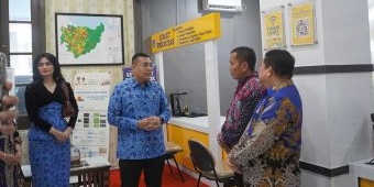 Wamen ATR/BPN Tinjau Pelataran di Kantah Kota Pasuruan