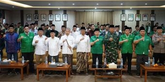 Hadiri Pelantikan PC GP Ansor Kota Kediri, Gus Qowim Ajak Sinergi Wujudkan Visi-Misi Mapan